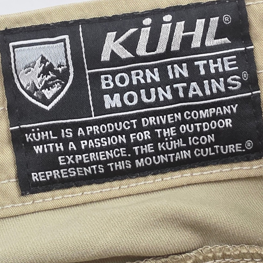 Kuhl Men 32x34 Tan Outdoor Tactical Hiking Workwear Canvas Utility Pants 6653 - Picture 10 of 16